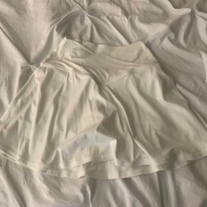 Crossover tennis skirt